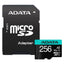 ADATA memoria micro sdxc 256GB uhs-i U3 V30 A2 AUSDX256GUI3V30SA2-RA1