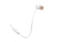JBL auriculares cableados in-ear blanco JBLT110WHTAME