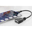 Cable USB micro-usb tipo b negro Xtech XTC-368