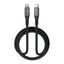 Klip Xtreme cable USB-C trenzado 60W negro 1 m KAC-250-3FT