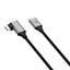 Cable USB tipo c negro 3 m ángulo recto Xtech XTC-531