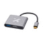 Xtech adaptador USB tipo c HDMI aluminio XTC-566