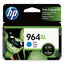 HP cartucho de tinta cian 964XL 3ja54al