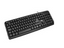 Xtech teclado cableado ingles USB negro XTK-160E
