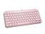 Logitech mx keys mini inalámbrico español rosa 920-010478