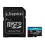 Kingston canvas go PLUS tarjeta microsdxc 256 GB SDCG4 256GB