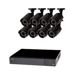 CAMARA DE SEGURIDAD  QSEE SV-KIT QTH83-8CN-1 8CHANNEL 1080P HI DEF DVR 8CAM 1TB HD