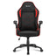 Silla gaming Sharkoon elbrus 1 bk rd para máximo confort