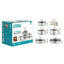 Winning Star set ollas ST-5215 aluminio - 10 Pza