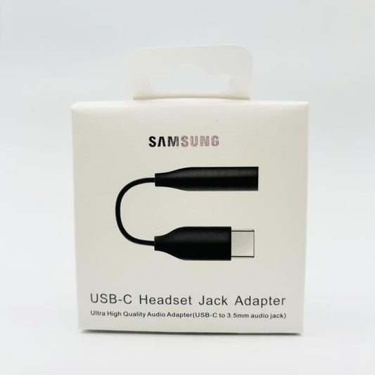 ADAPTADOR AUDIFONO TIPO C A 3.5 SAMSUNG BLANCO/NEGRO