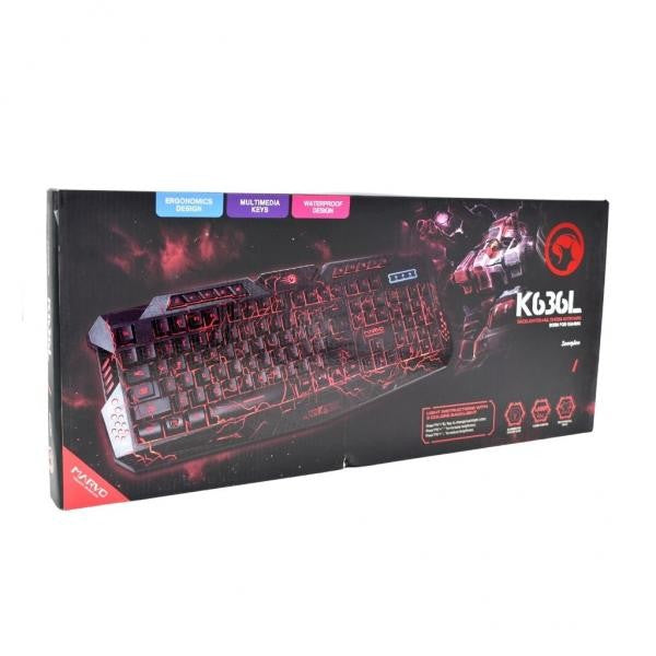 TECLADO LINEA SCORPION K636L MARVO