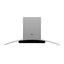 Midea extractor campana 36 pulgadas silver para cocina moderna