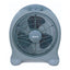 Chiq ventilador box piso 16 pulgadas 3 velocidades temporizador gris CQVB16T1O1C