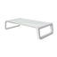 Trust soporte para monitor cristal templado blanco 25351