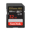 SanDisk extreme PRO tarjeta flash 32GB sdhc SDSDXXO-032G-GN4IN