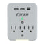 Forza protector de sobretensión blanco FWT-331USBC