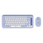 Logitech combo teclado y ratón español lila pop icon