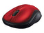 Logitech ratón inalámbrico rojo M185