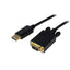 Startech com cable displayport a VGA activo 1.83 m DP2VGAMM6B