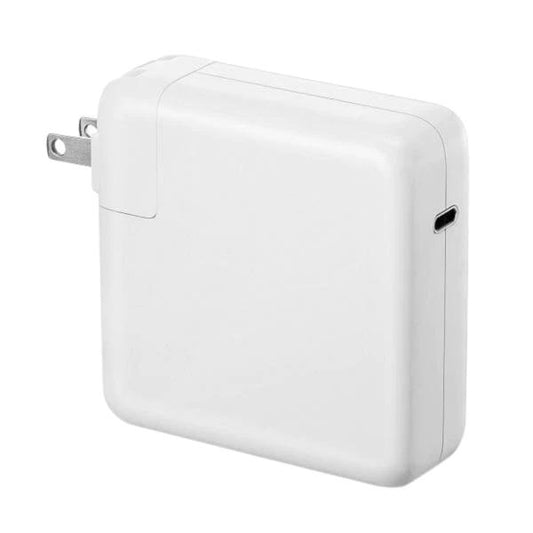 Cubo Cargador Apple 61W Tipo C Macbook Blanco