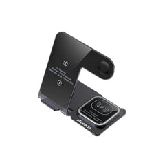 CARGADOR INALAMBRICO IPHONE 2 EN 1 BLANCO