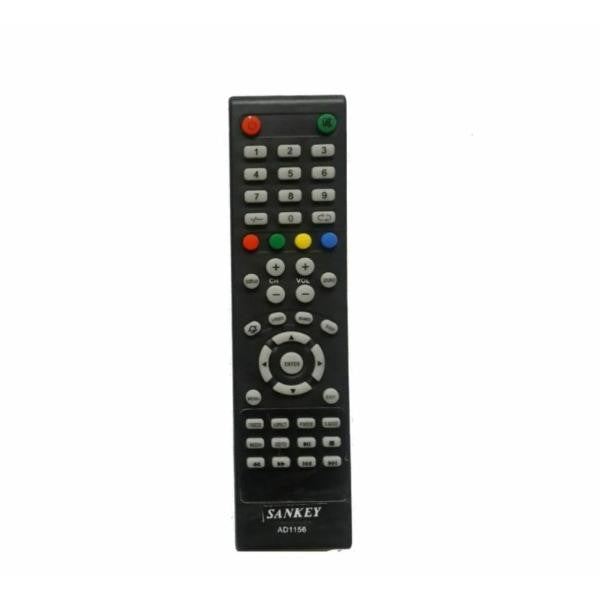 CONTROL UNIVERSAL PANTALLA SMART TV SANKEY MASTER TECH JVC RCA AD1156 C3196 B.AAA