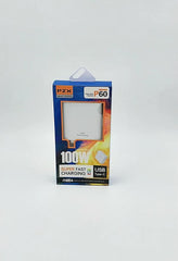 CUBO CARGADOR COMPACTO 2 TIPO C 35W IPHONE BLANCO