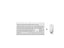 HP juego de teclado y ratón inalámbrico 230 wht 3l1f0aaabm