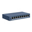 Hikvision Switch ethernet 8 puertos smart POE