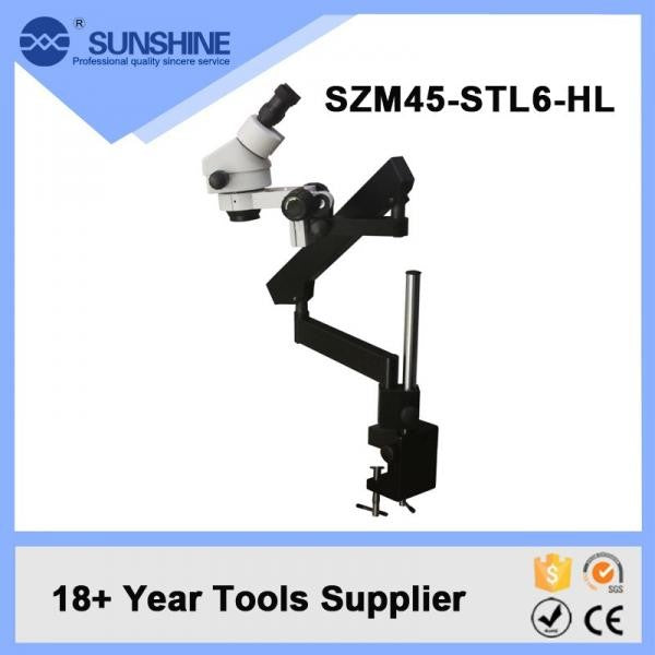 MICROSCOPIO CON LAMPARA LED SZM45-STL6-HL SUNSHINE