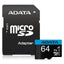 ADATA memoria micro SD 64GB clase 10 AUSDX64GUICL10A1-RA1