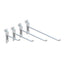 Gancho Pg para lamina ranurada 10 cm FG-0286-01