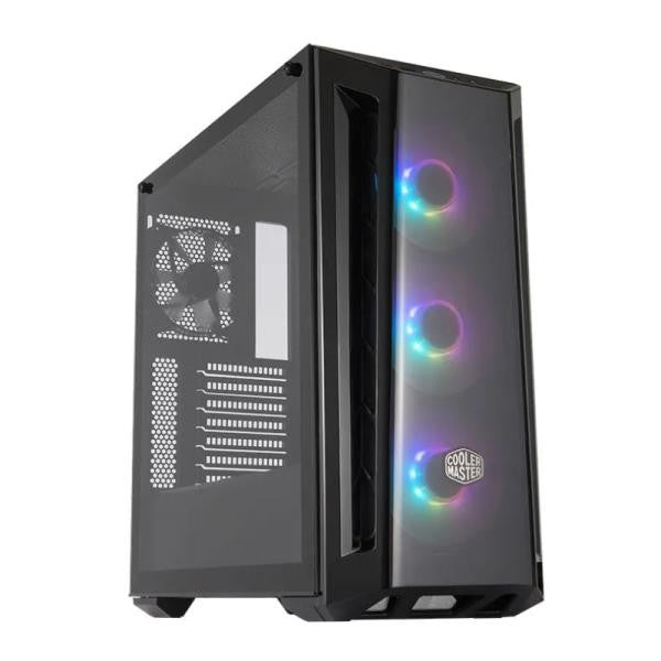 CASE GAMING RGB COOLER MASTER MASTERBOX MB520 MID TOWER VENTILADORES 4 DE 120MM CON VIDRIO LATERAL MCB-B520-KGNN-RGA