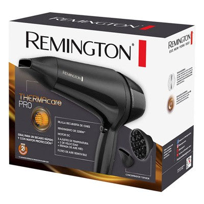 Remington secadora de cabello c/ revestimiento ceramica 1900W D12A (110) F