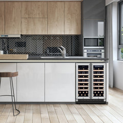 CHIQ vinera 40 botellas 4,2 PC y 2 zonas enfriamiento independientes CQRW40Y1AMD1B7V