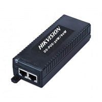 Hikvision - Inyector POE 30W - 100mt. 1 RJ45 - 10/100/1000 Mbps - Cable de poder no incluido