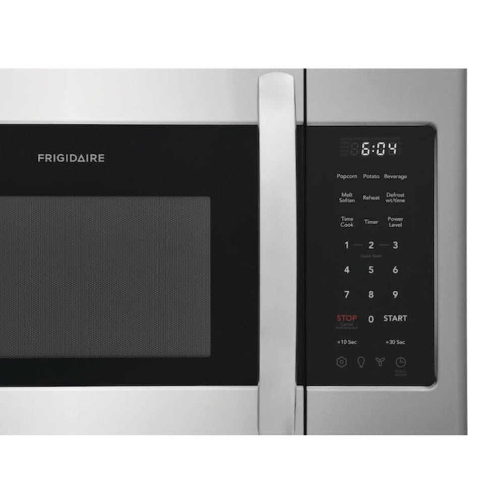 Frigidaire Microondas de 1.8 pies cúbicos sobre la estufa FMOS1846BS