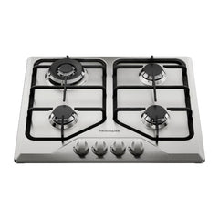 Frigidaire plantilla de gas 24" vidrio empotrable 4 quemadores FTGY24R0EMS