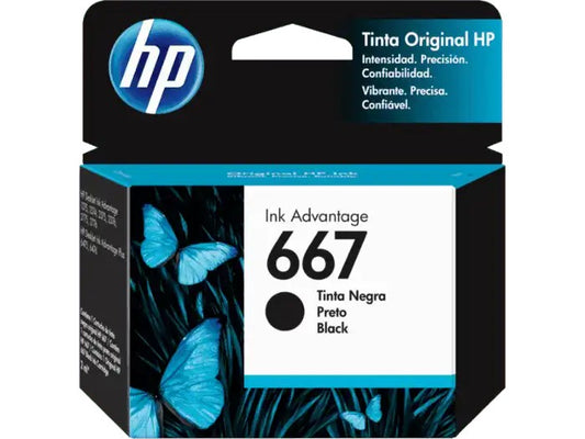 HP cartucho HP 667 negro 3YM79Al