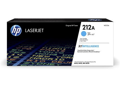 HP toner #212a cian W2121A