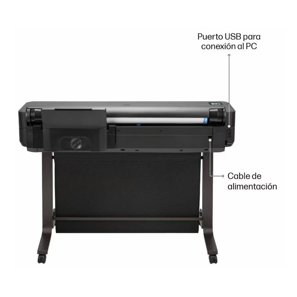 HP Plotter DesignJet T650 36" Largo Formato 5HB10D