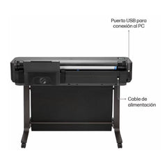 HP Plotter DesignJet T650 36" Largo Formato 5HB10D