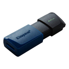 Kingston memoria exodia azul con negro 64GB usb 3.2 - DTXM/64GB