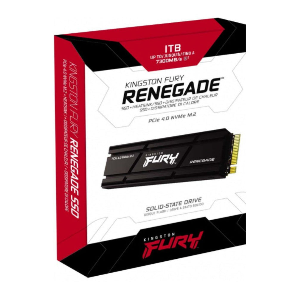 Kingston estado solido PCIe 4.0 NVMe M.2 Fury renegade SFYRSK/1000GB