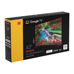 Kodak televisor FHD 43" google tv - 43SVA1003BT