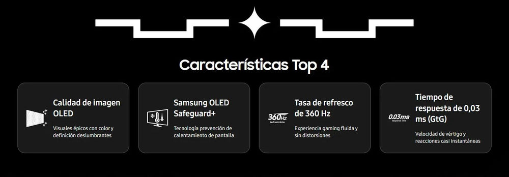 MONITOR SAMSUNG 27" FLAT OLED QHD GAMING