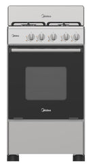 Midea cocina a gas 20 pulgadas 4 quemadores hierro fundido MGS20F0BKAGG-CA