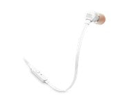 JBL - Headphones - T110 Wired In-ear White (S. Am