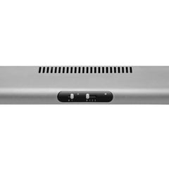 Midea extractor campana pared 24" color silver MJUD24S3GS