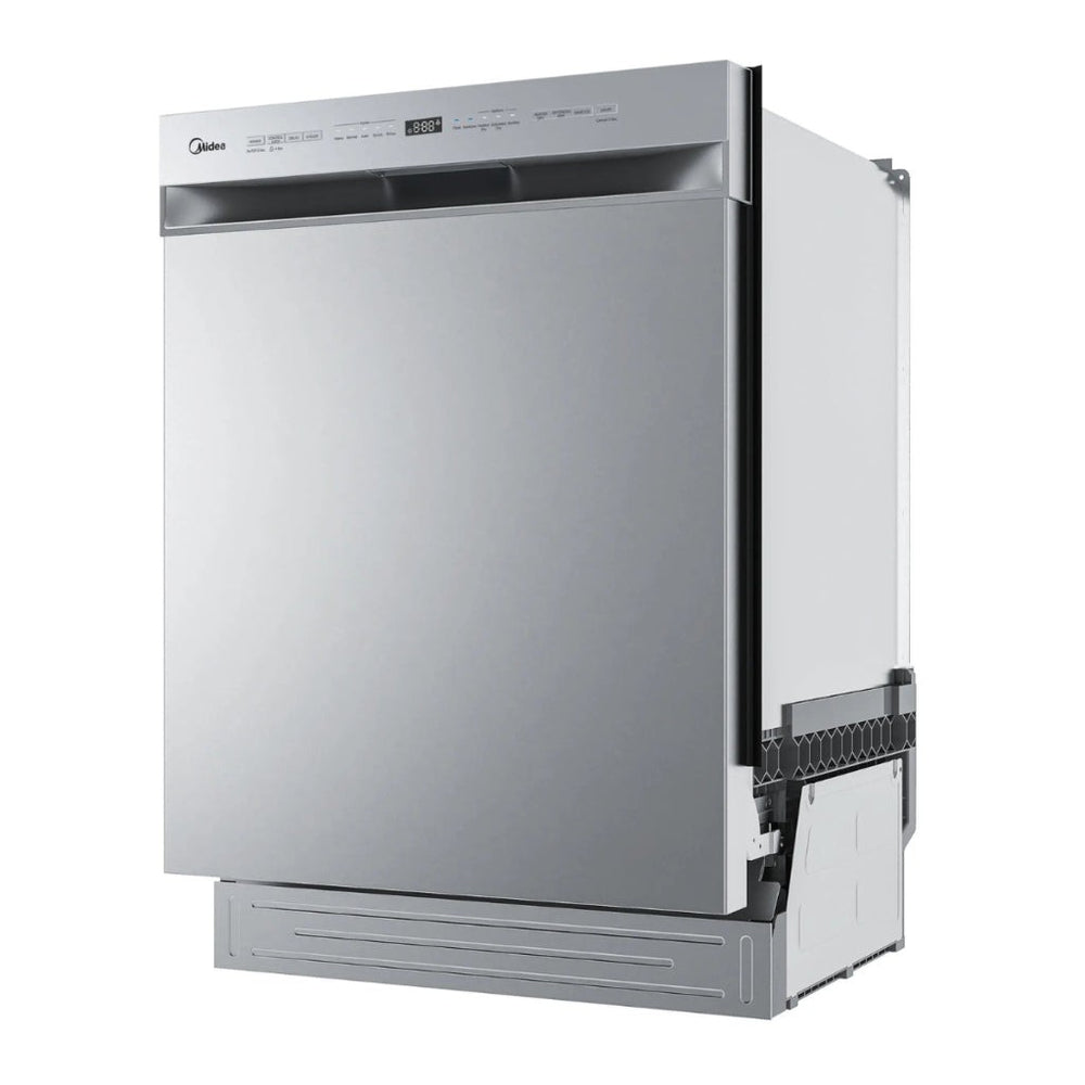 Midea lavaplatos empotrable 14 servicios color silver MDWPS1401KSS